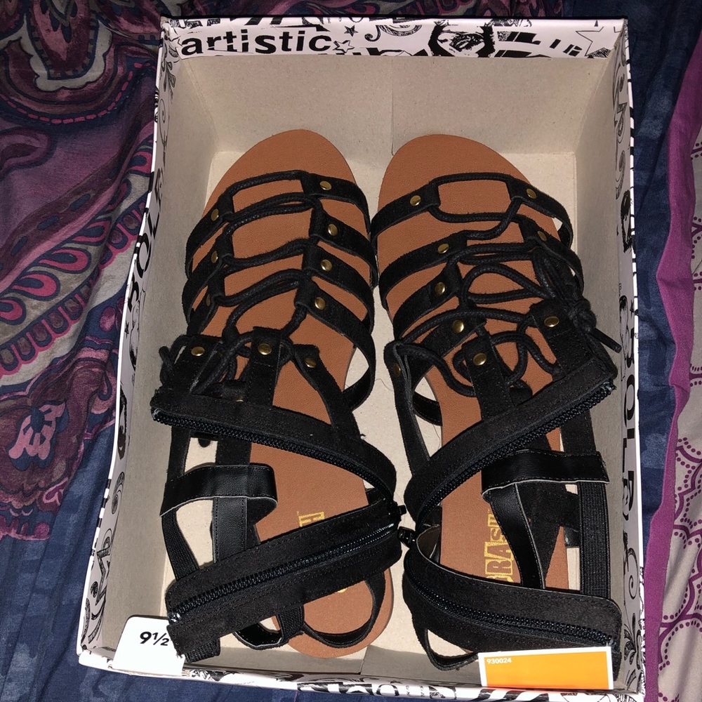 Black Sandals